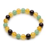 Triple Success Bracelet – Citrine, Aventurine, Garnet