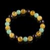 Triple Success Bracelet – Citrine, Aventurine, Garnet