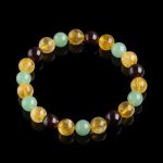 Triple Success Bracelet – Citrine, Aventurine, Garnet