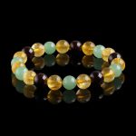 Triple Success Bracelet – Citrine, Aventurine, Garnet