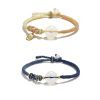 White Agate Fu Couple Bracelets - Give the Gift of Luck - Buddha & Karma