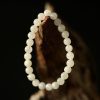 WhiteMoonstoneBracelet2 White Moonstone Bracelet - Feminine Energy - Buddha & Karma
