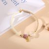 White Agate Fu Couple Bracelets - Give the Gift of Luck - Buddha & Karma