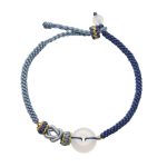 White Agate Fu Couple Bracelets - Give the Gift of Luck - Buddha & Karma