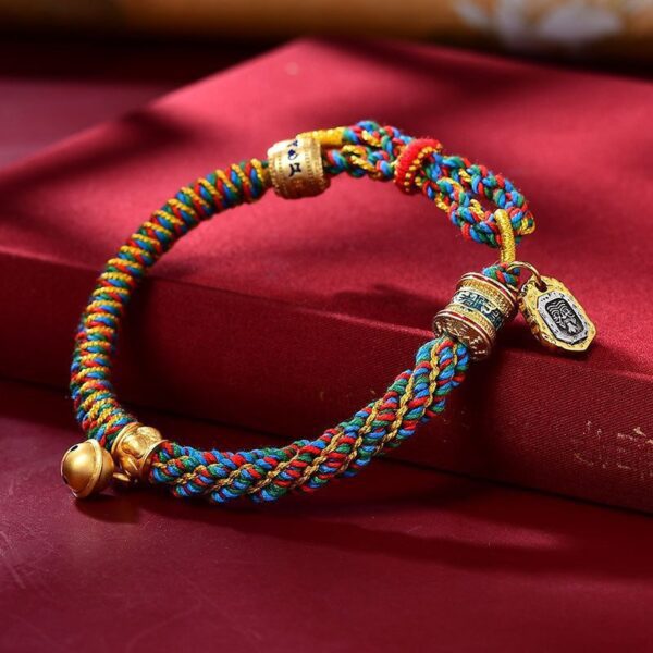 Zakiram Goddess of Wealth Tibetan Mantra Bracelet - Buddha & Karma