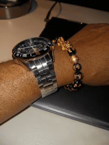 Feng Shui Bracelet - Pixiu Black Obsidian Bracelet for Wealth photo review