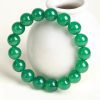 Green Agate Crystal Bracelet – Harmony & Prosperity