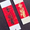 Prosperity & Protection Talisman Bookmarks – Red & Gold Handcrafted Charms
