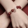 Blessing Charm Bracelet – Cinnabar & Hetian Jade Fortune Energy