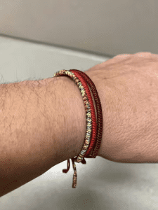 Tibetan Buddhist Knot Lucky Rope Bracelet photo review