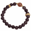 Celestial Romance Bracelet – Amethyst & Strawberry Quartz Grace