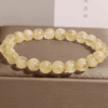 d36ef9cc3a74d757598f69a459f9cdbe Natural Golden Rutilated Quartz Bracelet – Prosperity & Confidence