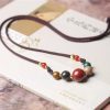 Five-Elements Incense Bead Necklace – Heritage DIY Aromatic Collarbone Chain