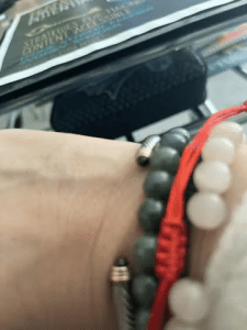 Green Jade Bracelet with Pixiu - Invite Wealth & Calming Energies photo review