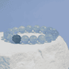 Aquamarine & Deep Blue Beryl Courage Bracelet
