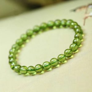 Peridot Crystal Bracelet – Renewal & Prosperity