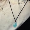 Aquamarine Crystal Pendant Necklace – Calm & Clarity