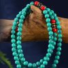 Turquoise 108-Bead Mala – Calm & Protection (8 mm)