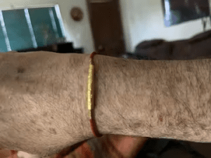 Tibetan Red String Bracelet - Buddhist Lucky Charm photo review