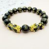 🔥🎉DIYSTAR Pi Xiu Obsidian Bracelet – Unlock Wealth & Attract Good Fortune