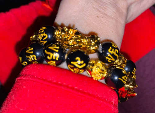 🔥🎉DIYSTAR Pi Xiu Obsidian Bracelet – Unlock Wealth & Attract Good Fortune photo review