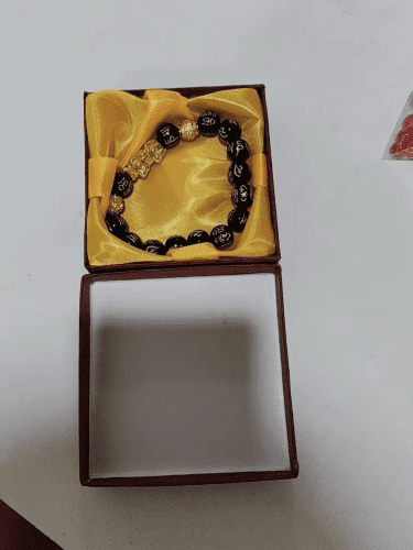 🔥🎉DIYSTAR Pi Xiu Obsidian Bracelet – Unlock Wealth & Attract Good Fortune photo review