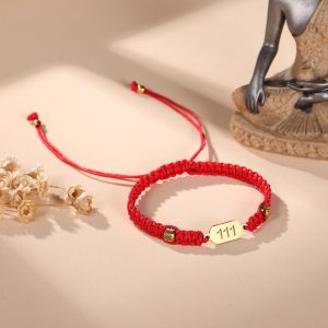 111 Divine Luck Angel Number Bracelet