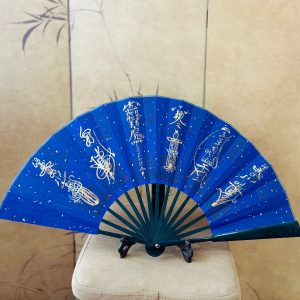 Liuhe “Boss” Ritual Fan – Six-Seal Protection: Wealth & Disaster Relief & Study Luck & Tai-Sui Peace & Home Guard & Safe Travels
