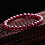 Red Garnet Stone Bracelet - Reignite Your Passion & Love - Buddha & Karma
