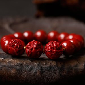 Zodiac Guardian Cinnabar Bracelet (Birth Sign Protector)