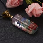 7 Chakra Orgone Necklace - Energy Healing & EMF Protection - Buddha & Karma