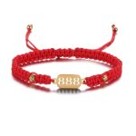 888 Wealth Luck Angel Number Bracelet - Buddha & Karma