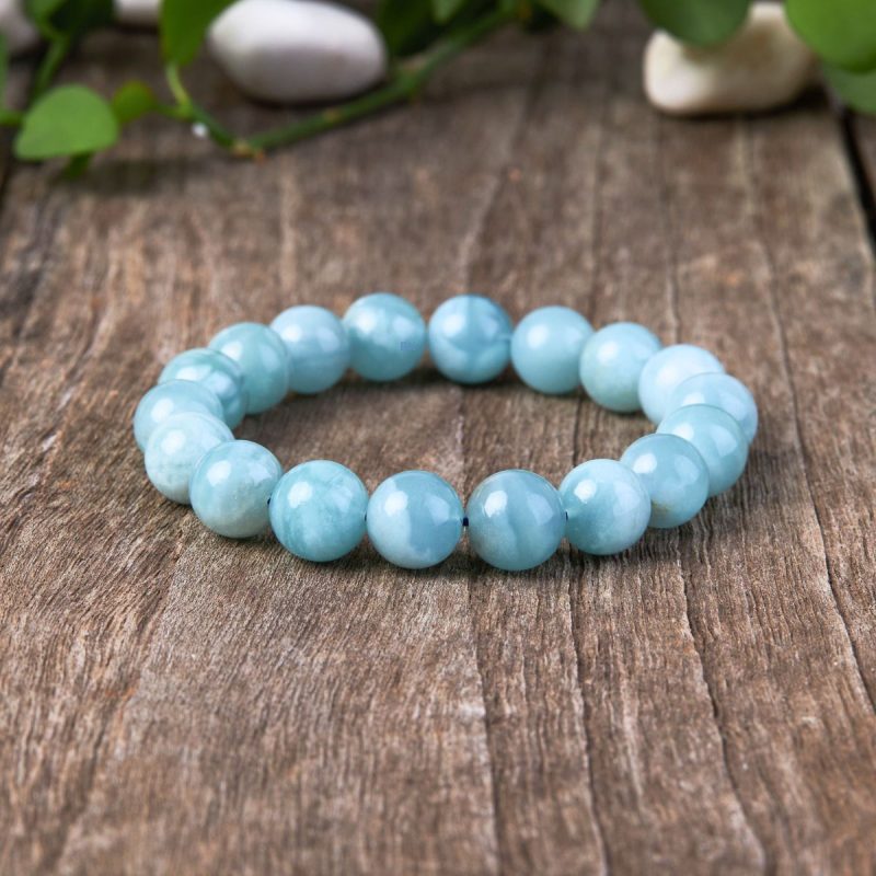 BlueAquamarineCalmingBracelet-Grounding_Soothing-02 Blue Aquamarine Calming Bracelet - Grounding & Soothing - Buddha & Karma