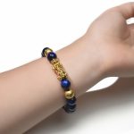 Blue Tiger Eye Pixiu Bracelet