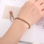 Copper Beads Tibetan Bracelet - Buddha & Karma