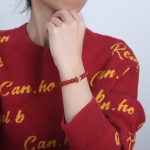 Red Agate Buddhist Guardian Deities Bracelet - Zodiac Bracelet for Luck, Protection - Buddha & Karma