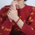 Red Agate Buddhist Guardian Deities Bracelet - Zodiac Bracelet for Luck, Protection - Buddha & Karma