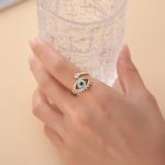 Exclusive: Evil Eye Protection Ring - Buddha & Karma