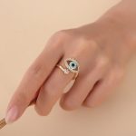 Exclusive: Evil Eye Protection Ring - Buddha & Karma