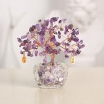 Feng Shui Amethyst Crystal Tree - Crystal Tree of Life - Buddha & Karma
