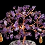 Feng Shui Amethyst Crystal Tree - Crystal Tree of Life - Buddha & Karma