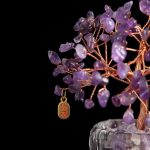 Feng Shui Amethyst Crystal Tree - Crystal Tree of Life - Buddha & Karma