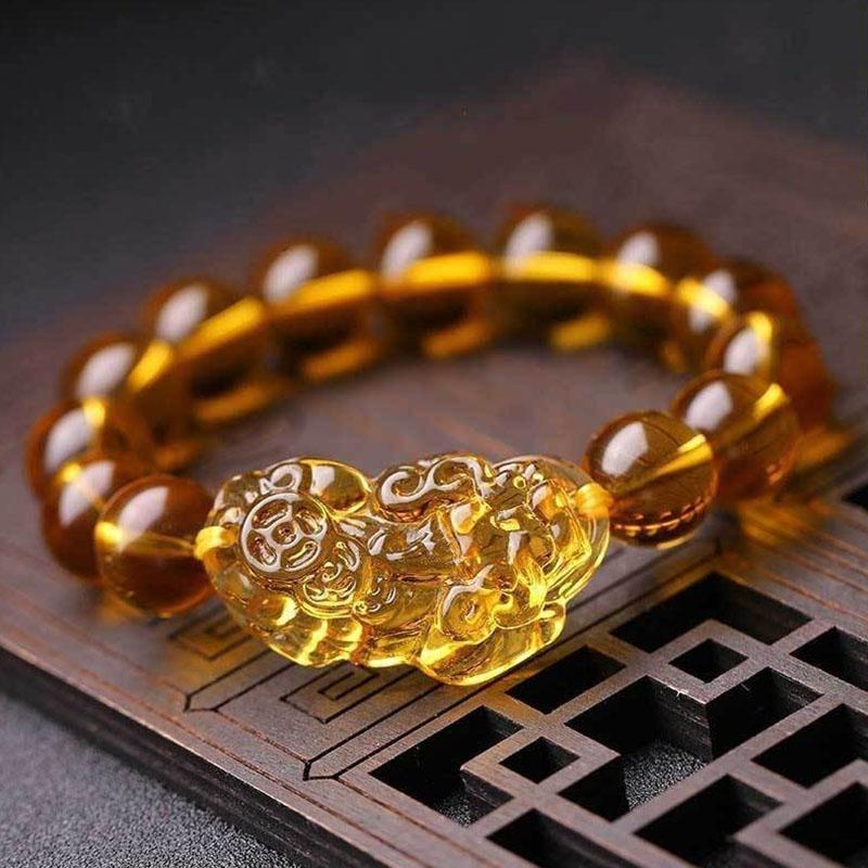 FengShuiPixiuWealthAbundanceBracelet-01_2000x_982cf7f8-0d6d-402f-868f-2454b9627e28 Citrine Pixiu Bracelet - Attract Wealth - Buddha & Karma
