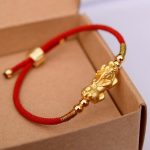 Feng Shui Piyao Wealth Bracelet - Red String - Buddha & Karma