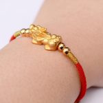 Feng Shui Piyao Wealth Bracelet - Red String - Buddha & Karma