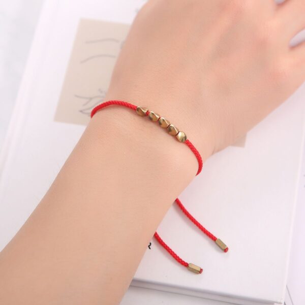 FREE Five Lucky Beads Copper Healing Bracelet - Buddha & Karma