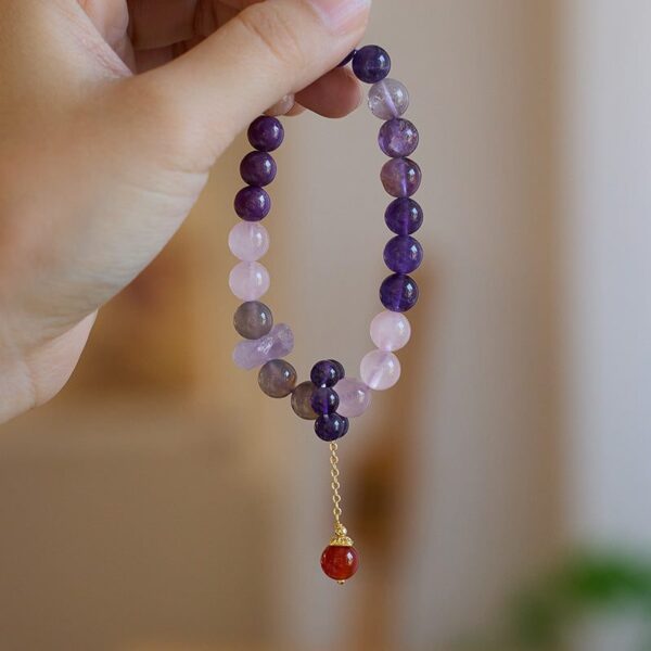 Future Prosperity Nine Purple Star Bracelet