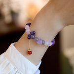 Future Prosperity Nine Purple Star Bracelet