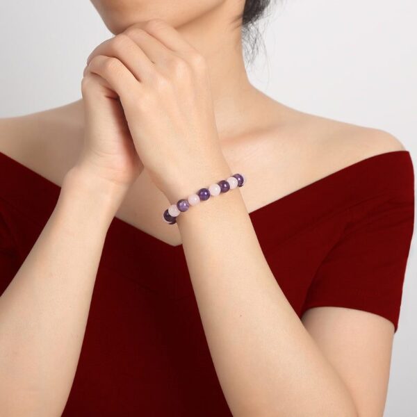 GratitudeBracelet-6 Gratitude Bracelet – Amethyst, Rose Quartz