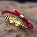 Feng Shui Piyao Wealth Bracelet - Red String - Buddha & Karma